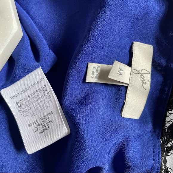 Joie Andelle Lace Sleeveless Tank Top - Picture 5 of 6